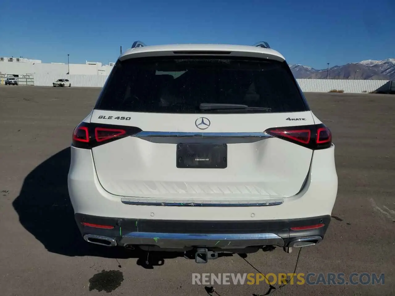 6 Photograph of a damaged car 4JGFB5KE0NA742311 MERCEDES-BENZ GLE-CLASS 2022