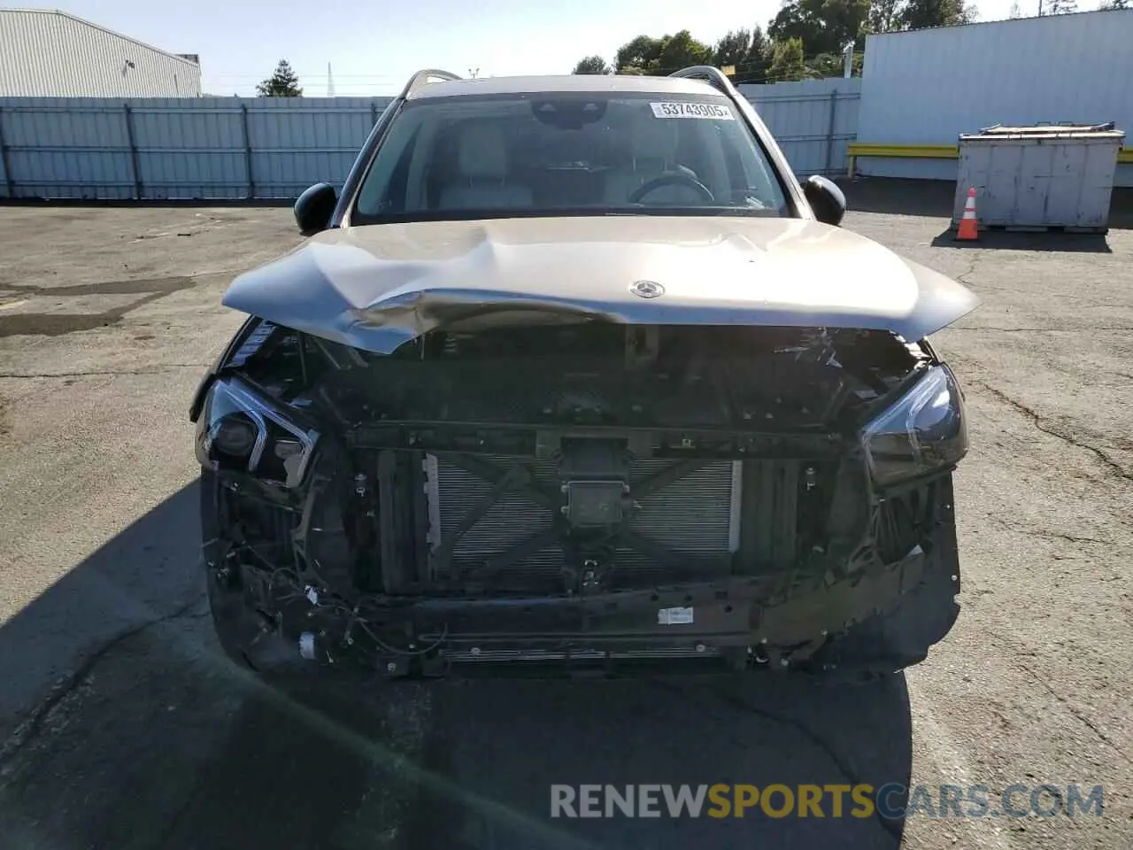 5 Photograph of a damaged car 4JGFB5KE8NA631120 MERCEDES-BENZ GLE-CLASS 2022