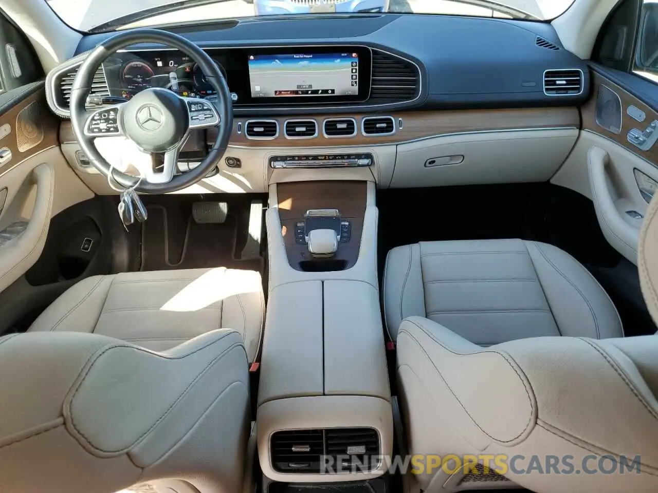 8 Photograph of a damaged car 4JGFB5KE8NA631120 MERCEDES-BENZ GLE-CLASS 2022