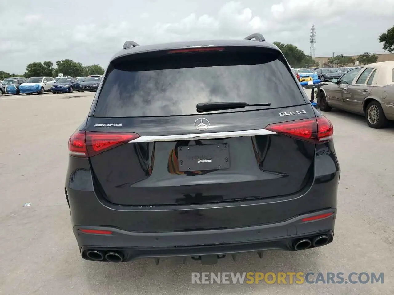 6 Photograph of a damaged car 4JGFB6BB2NA589555 MERCEDES-BENZ GLE-CLASS 2022