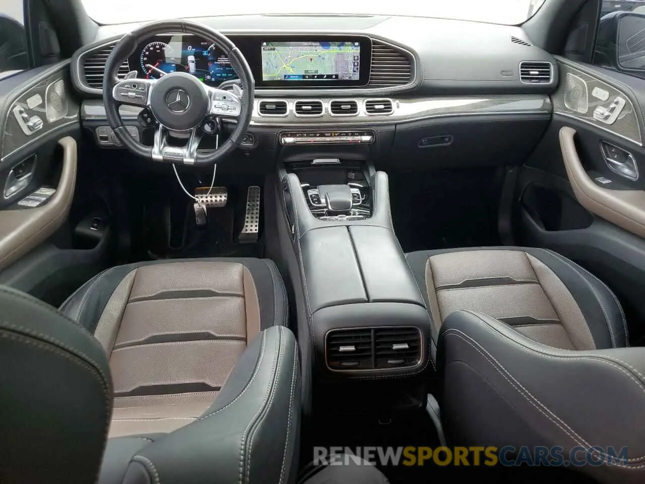 8 Photograph of a damaged car 4JGFB6BB2NA589555 MERCEDES-BENZ GLE-CLASS 2022