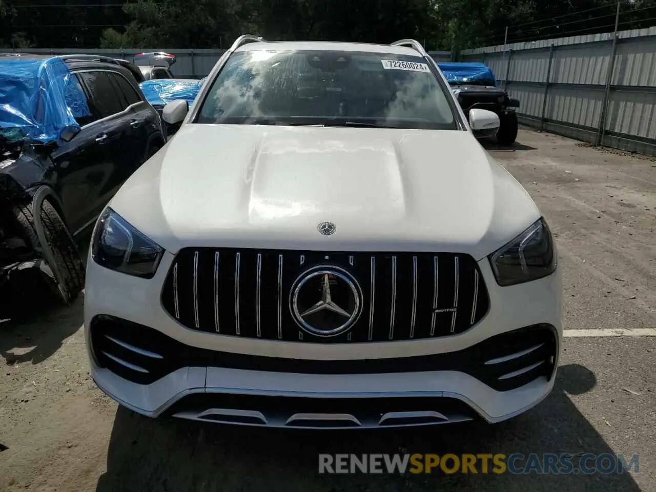5 Photograph of a damaged car 4JGFB6BB4NA592117 MERCEDES-BENZ GLE-CLASS 2022