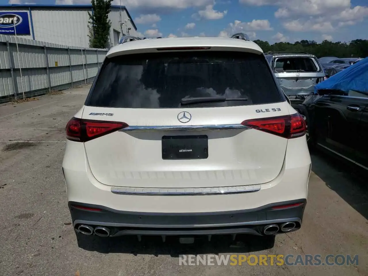 6 Photograph of a damaged car 4JGFB6BB4NA592117 MERCEDES-BENZ GLE-CLASS 2022