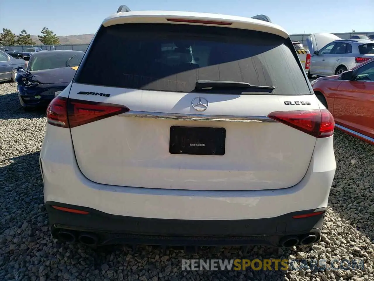 6 Photograph of a damaged car 4JGFB6BB5NA622225 MERCEDES-BENZ GLE-CLASS 2022