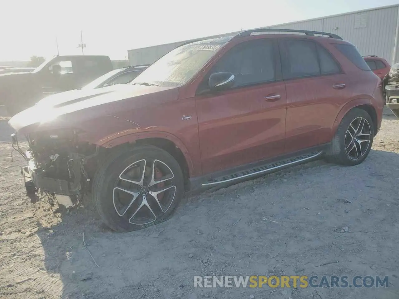 1 Photograph of a damaged car 4JGFB6BB9NA600423 MERCEDES-BENZ GLE-CLASS 2022
