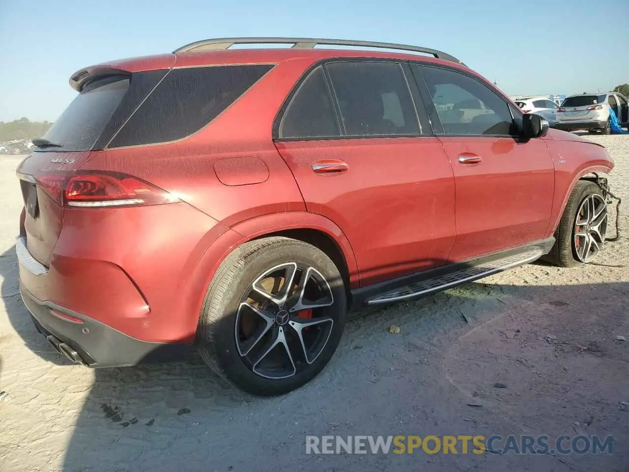 3 Photograph of a damaged car 4JGFB6BB9NA600423 MERCEDES-BENZ GLE-CLASS 2022