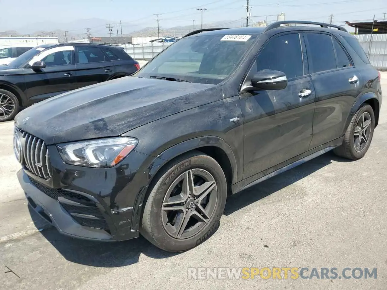 1 Photograph of a damaged car 4JGFB6BB9NA614659 MERCEDES-BENZ GLE-CLASS 2022