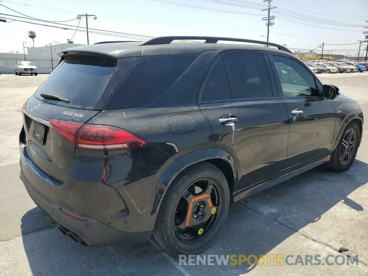 3 Photograph of a damaged car 4JGFB6BB9NA614659 MERCEDES-BENZ GLE-CLASS 2022