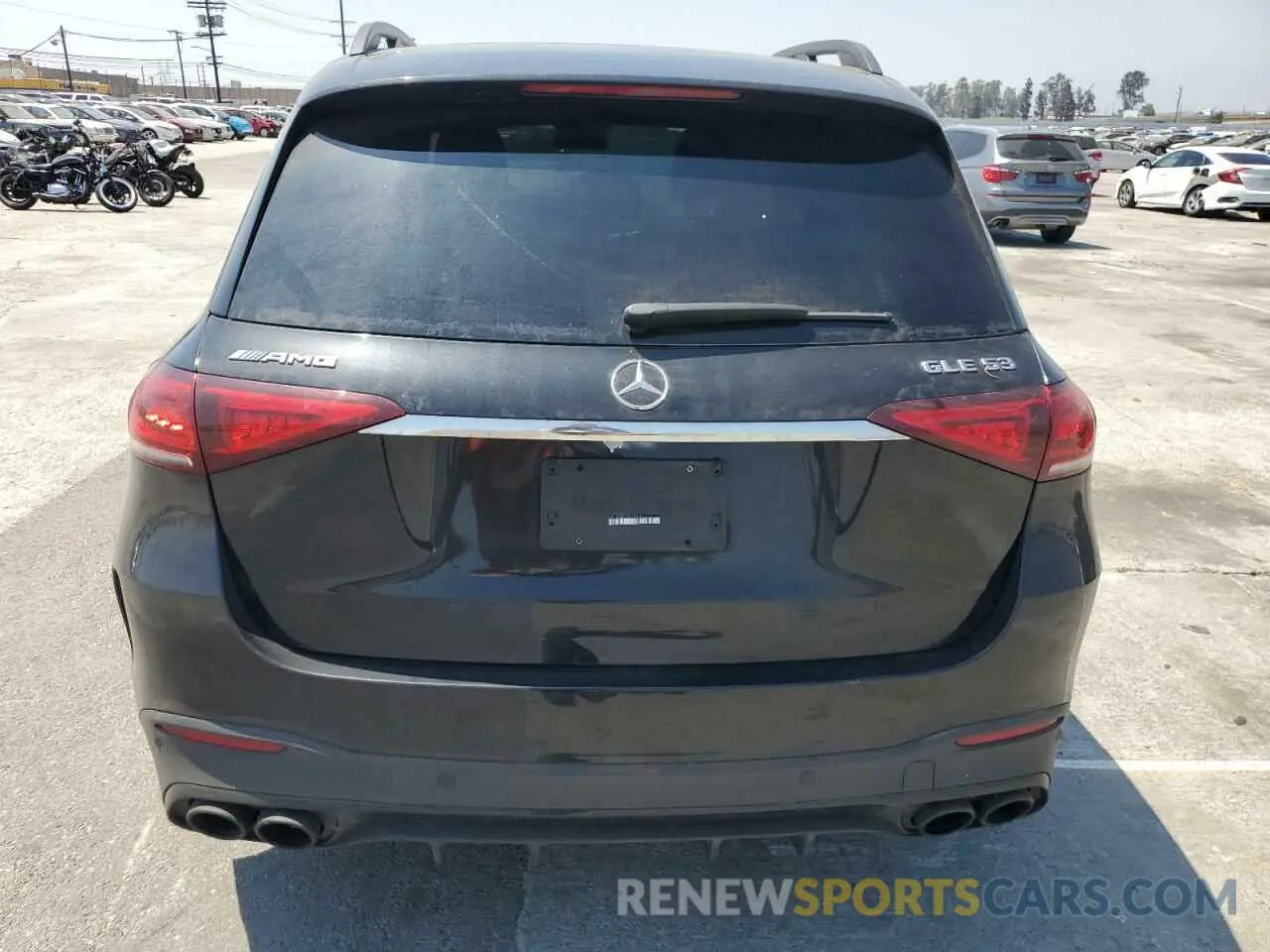 6 Photograph of a damaged car 4JGFB6BB9NA614659 MERCEDES-BENZ GLE-CLASS 2022