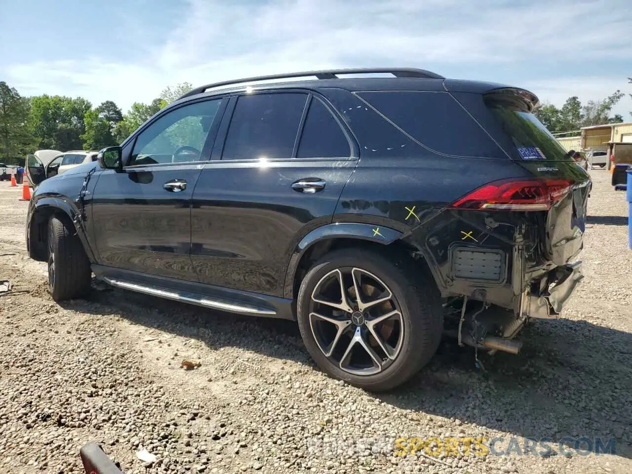 2 Photograph of a damaged car 4JGFB6BBXNA658072 MERCEDES-BENZ GLE-CLASS 2022