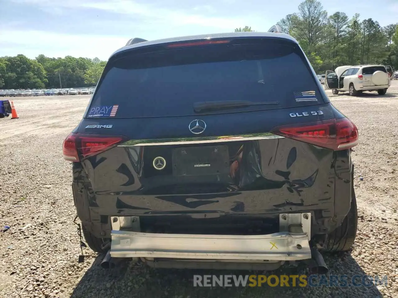 6 Photograph of a damaged car 4JGFB6BBXNA658072 MERCEDES-BENZ GLE-CLASS 2022