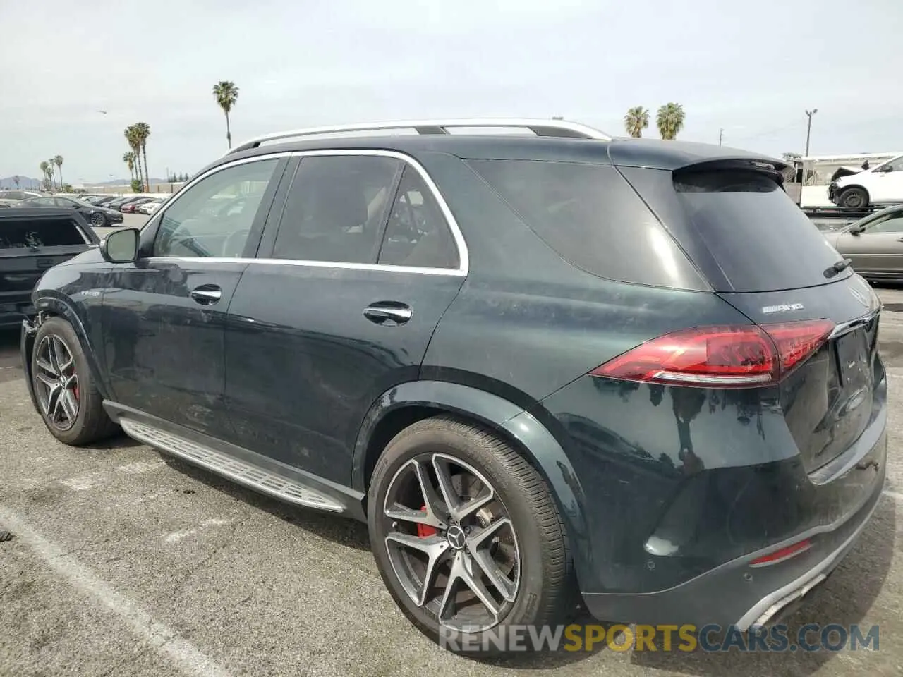 2 Photograph of a damaged car 4JGFB8KB0NA818276 MERCEDES-BENZ GLE-CLASS 2022
