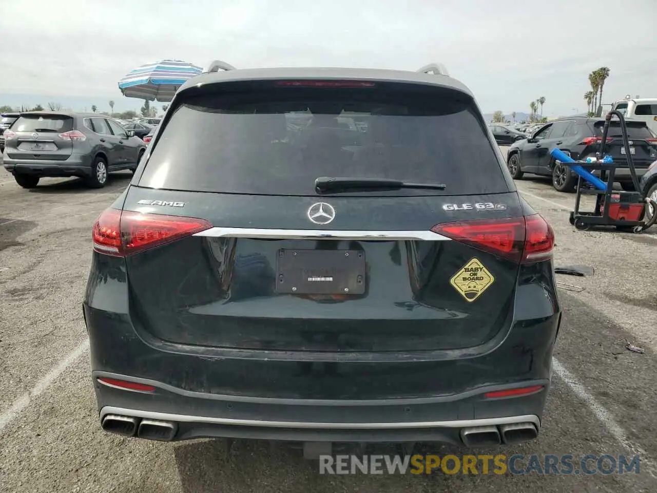 6 Photograph of a damaged car 4JGFB8KB0NA818276 MERCEDES-BENZ GLE-CLASS 2022