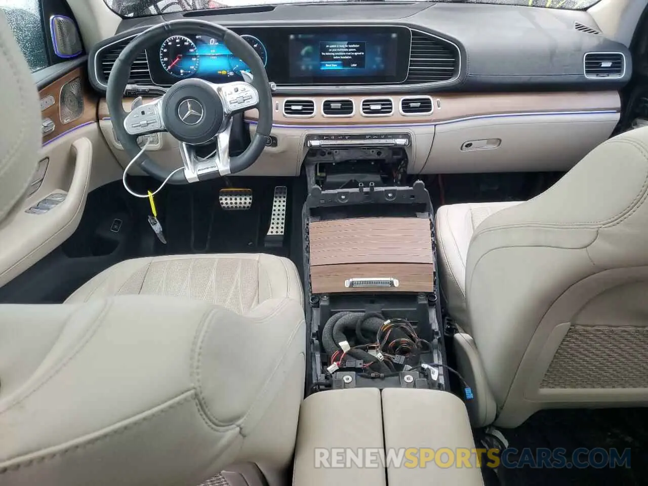 8 Photograph of a damaged car 4JGFB8KB0NA818276 MERCEDES-BENZ GLE-CLASS 2022