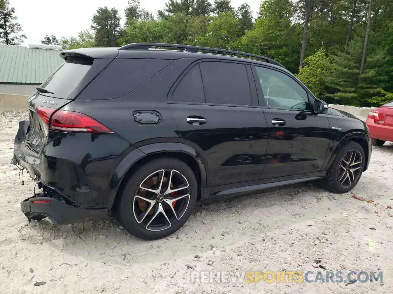 3 Photograph of a damaged car 4JGFB8KB4NA798419 MERCEDES-BENZ GLE-CLASS 2022