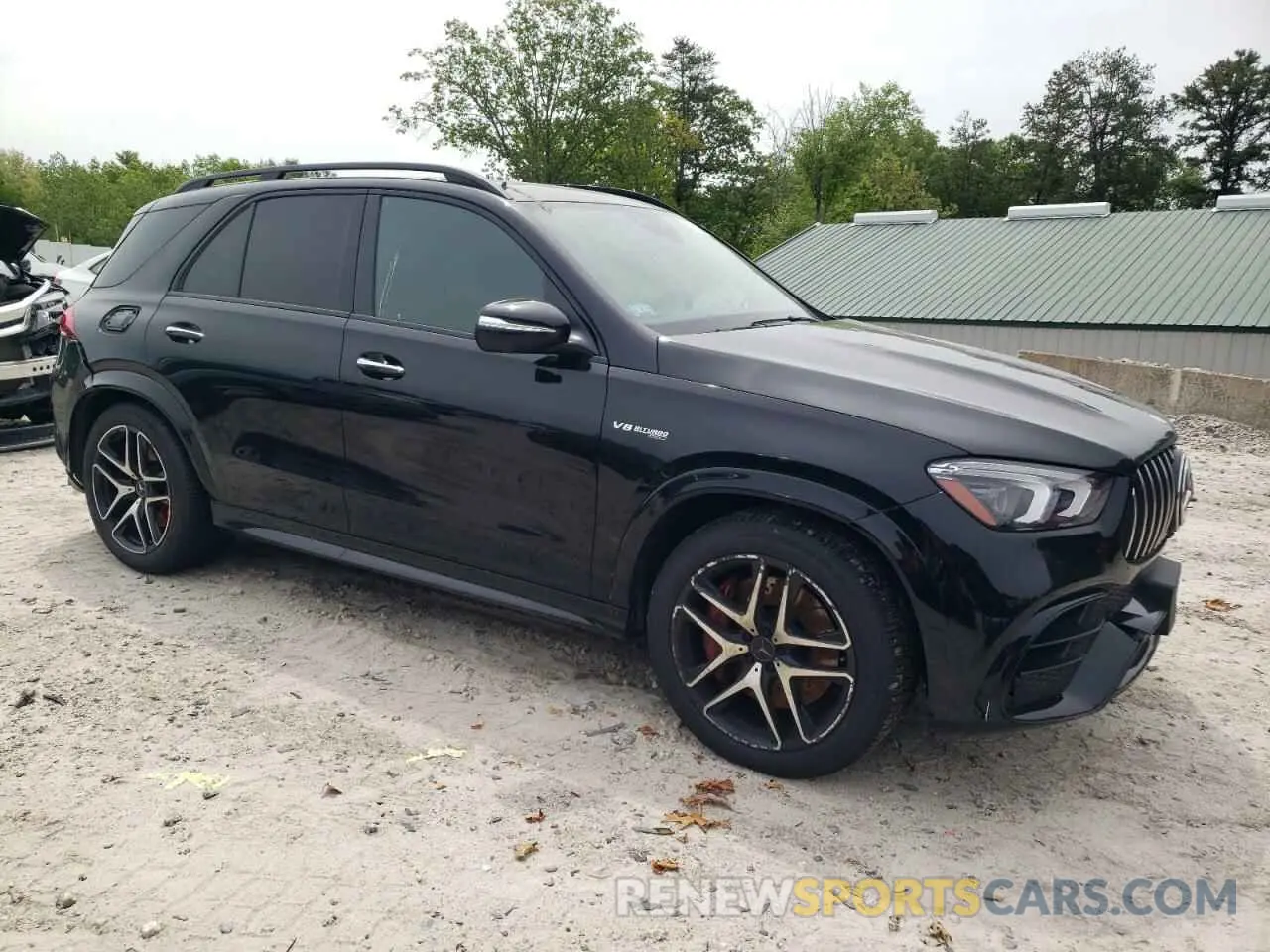 4 Photograph of a damaged car 4JGFB8KB4NA798419 MERCEDES-BENZ GLE-CLASS 2022