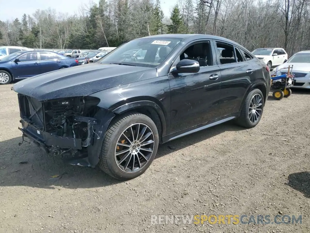 1 Photograph of a damaged car 4JGFD5KB9NA738242 MERCEDES-BENZ GLE-CLASS 2022