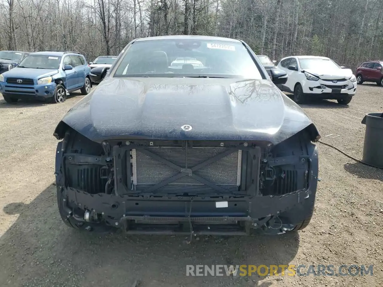 5 Photograph of a damaged car 4JGFD5KB9NA738242 MERCEDES-BENZ GLE-CLASS 2022