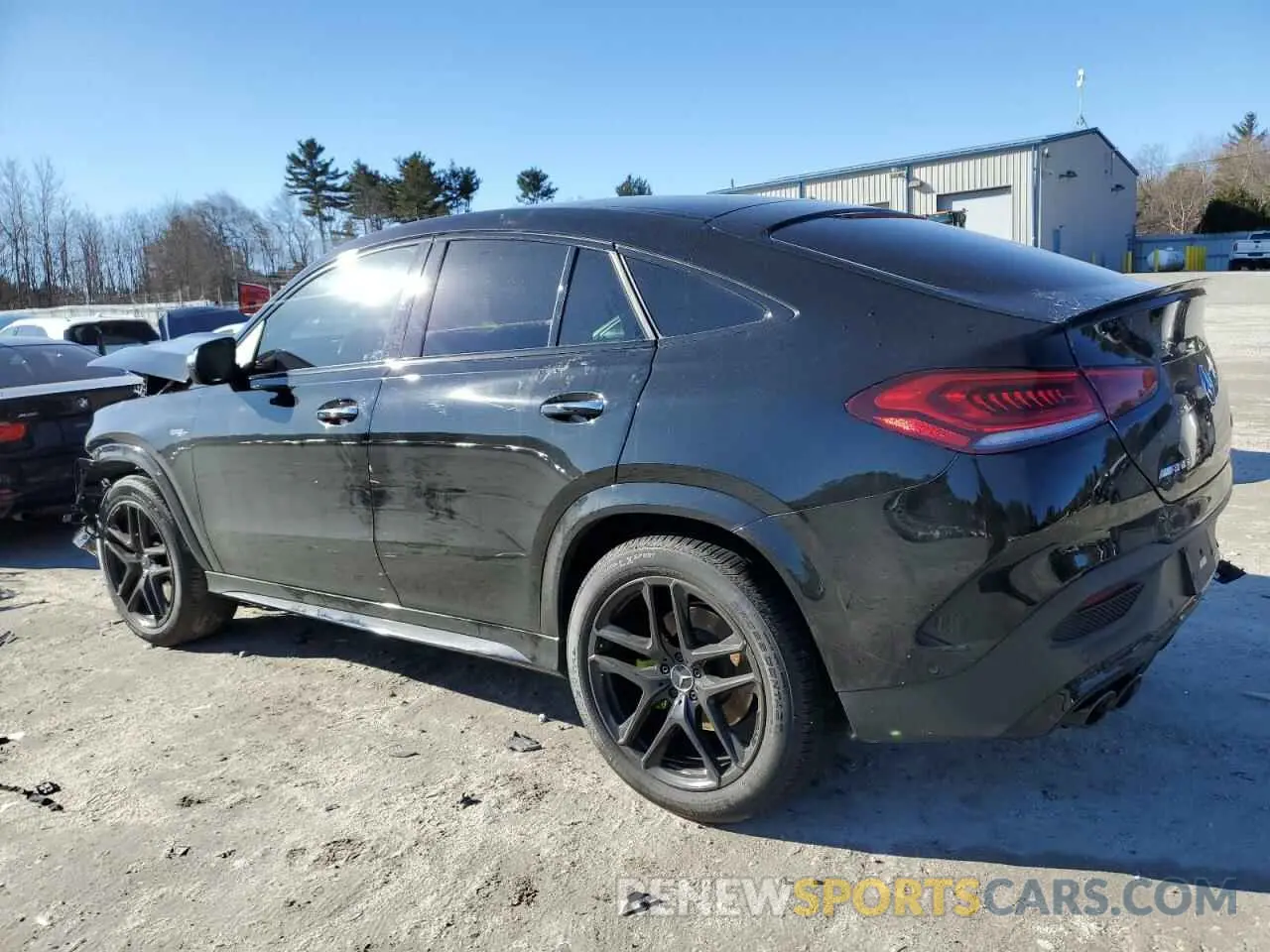 2 Photograph of a damaged car 4JGFD6BB2NA661266 MERCEDES-BENZ GLE-CLASS 2022