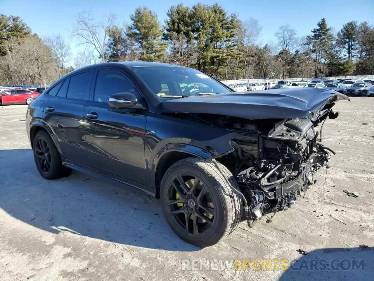 4 Photograph of a damaged car 4JGFD6BB2NA661266 MERCEDES-BENZ GLE-CLASS 2022