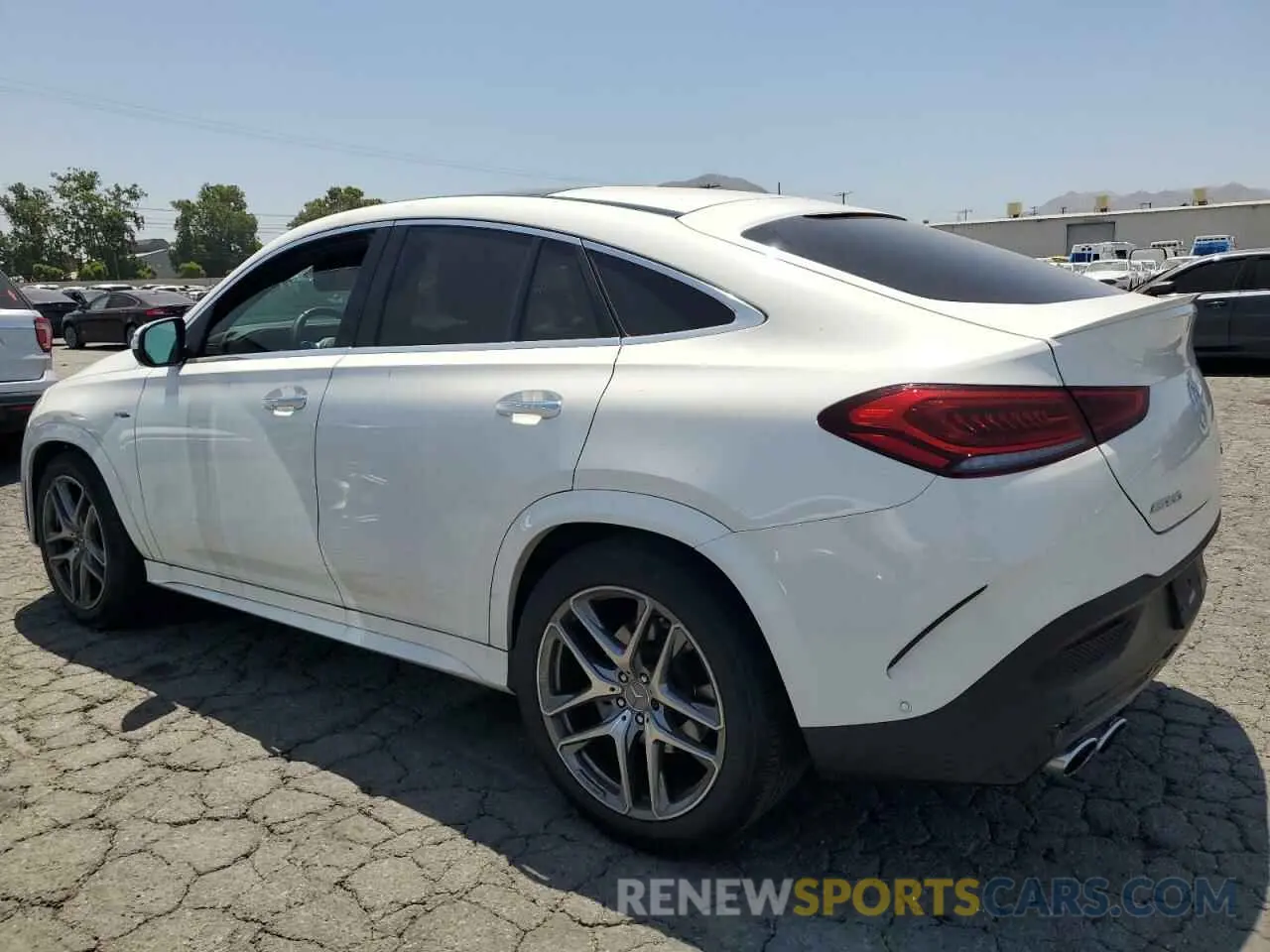 2 Photograph of a damaged car 4JGFD6BB2NA664961 MERCEDES-BENZ GLE-CLASS 2022