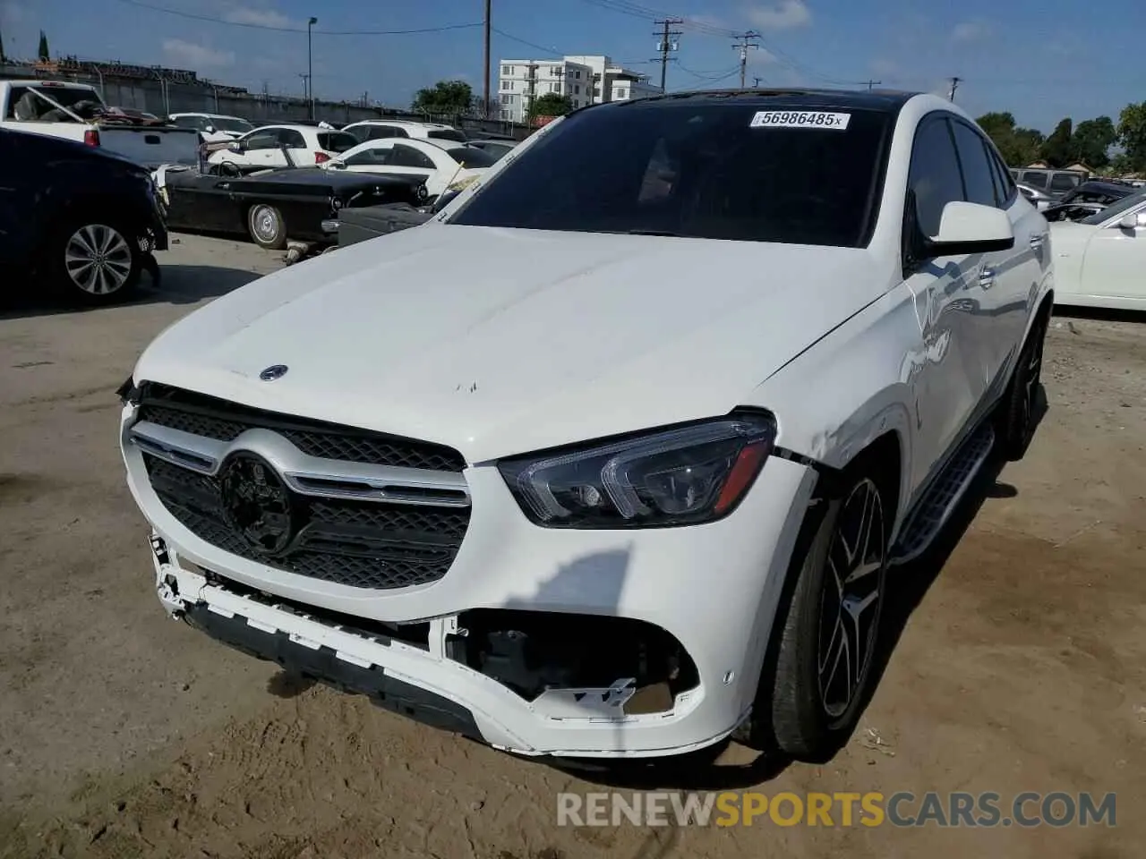 1 Photograph of a damaged car 4JGFD6BB3NA815872 MERCEDES-BENZ GLE-CLASS 2022