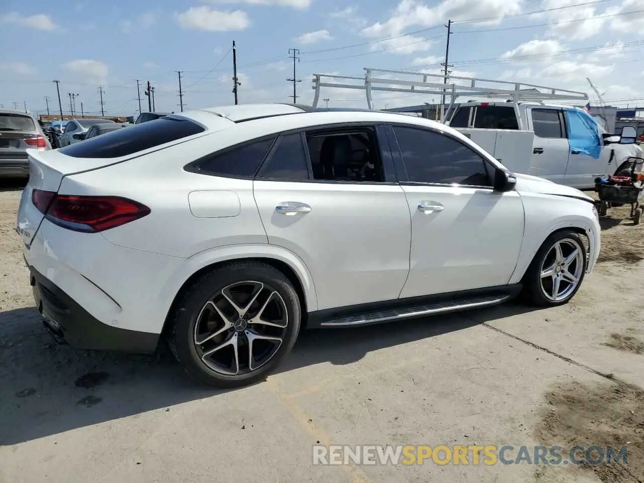 3 Photograph of a damaged car 4JGFD6BB3NA815872 MERCEDES-BENZ GLE-CLASS 2022