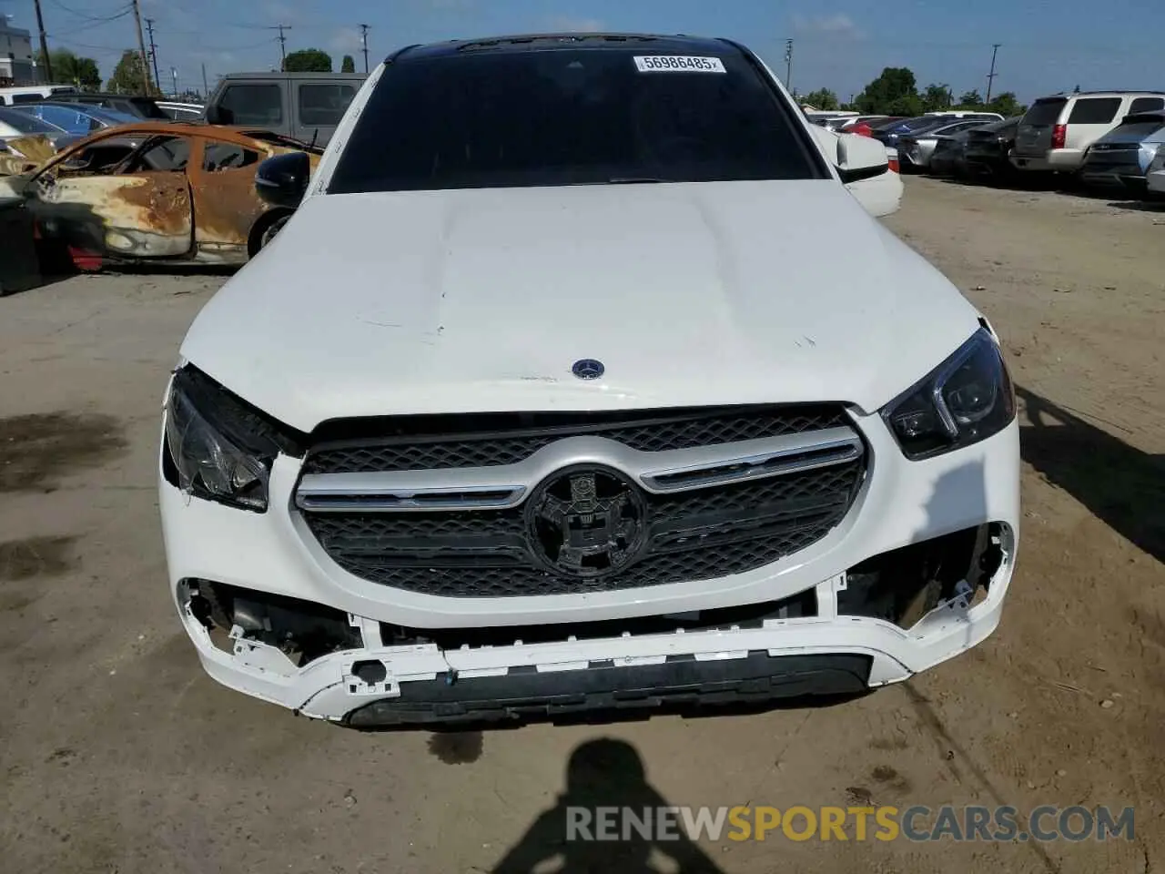 5 Photograph of a damaged car 4JGFD6BB3NA815872 MERCEDES-BENZ GLE-CLASS 2022
