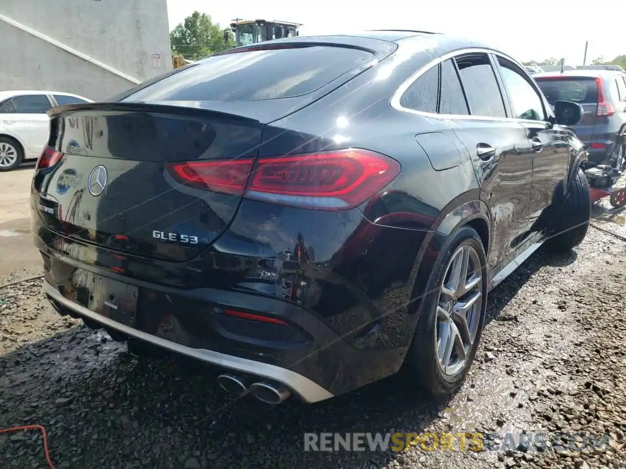 4 Photograph of a damaged car 4JGFD6BB6NA585292 MERCEDES-BENZ GLE-CLASS 2022