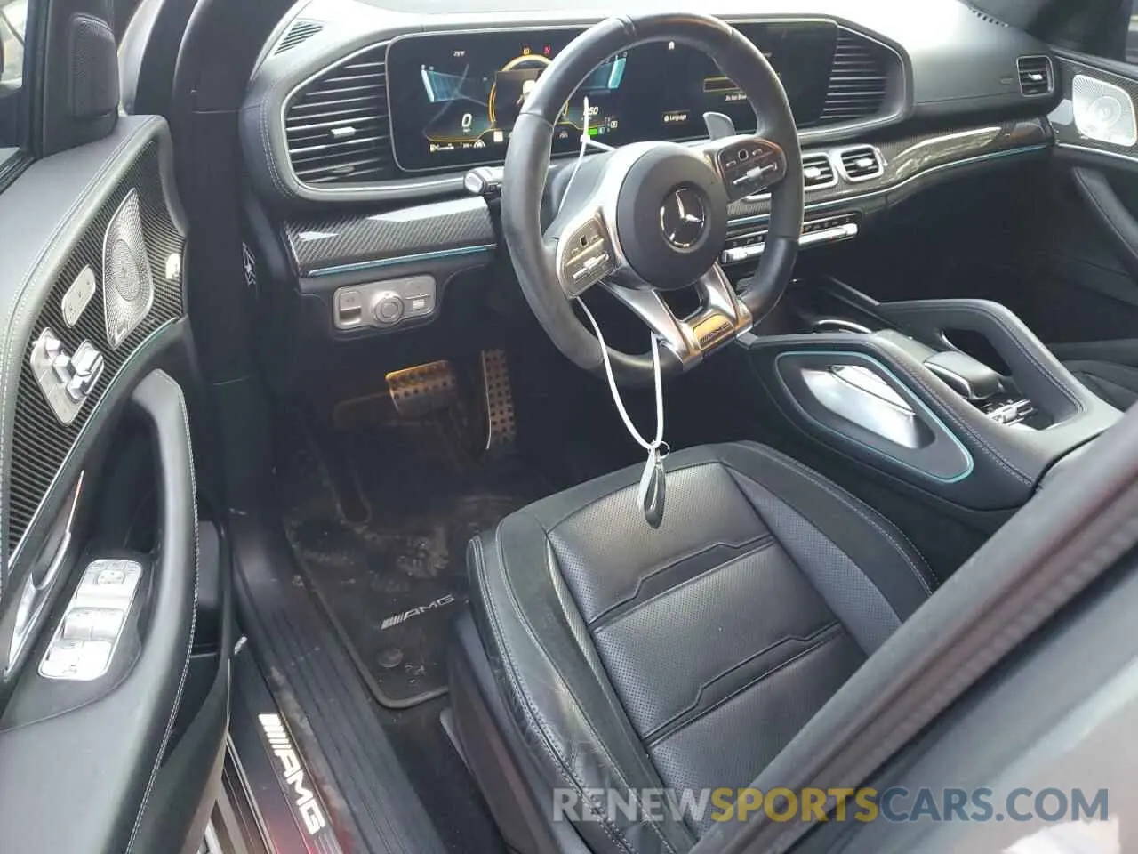 8 Photograph of a damaged car 4JGFD6BB7NA584846 MERCEDES-BENZ GLE-CLASS 2022