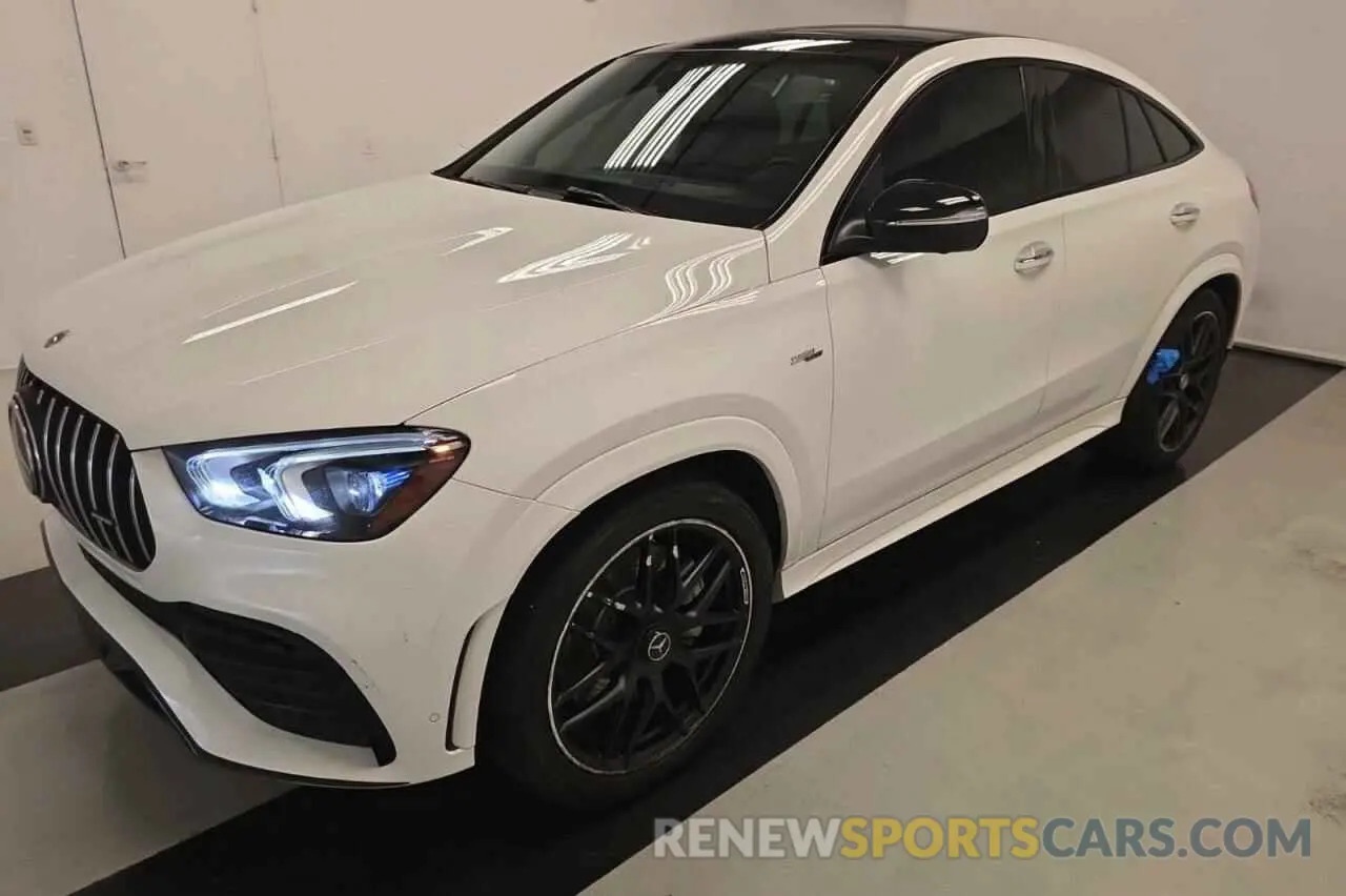 2 Photograph of a damaged car 4JGFD6BB7NA816281 MERCEDES-BENZ GLE-CLASS 2022