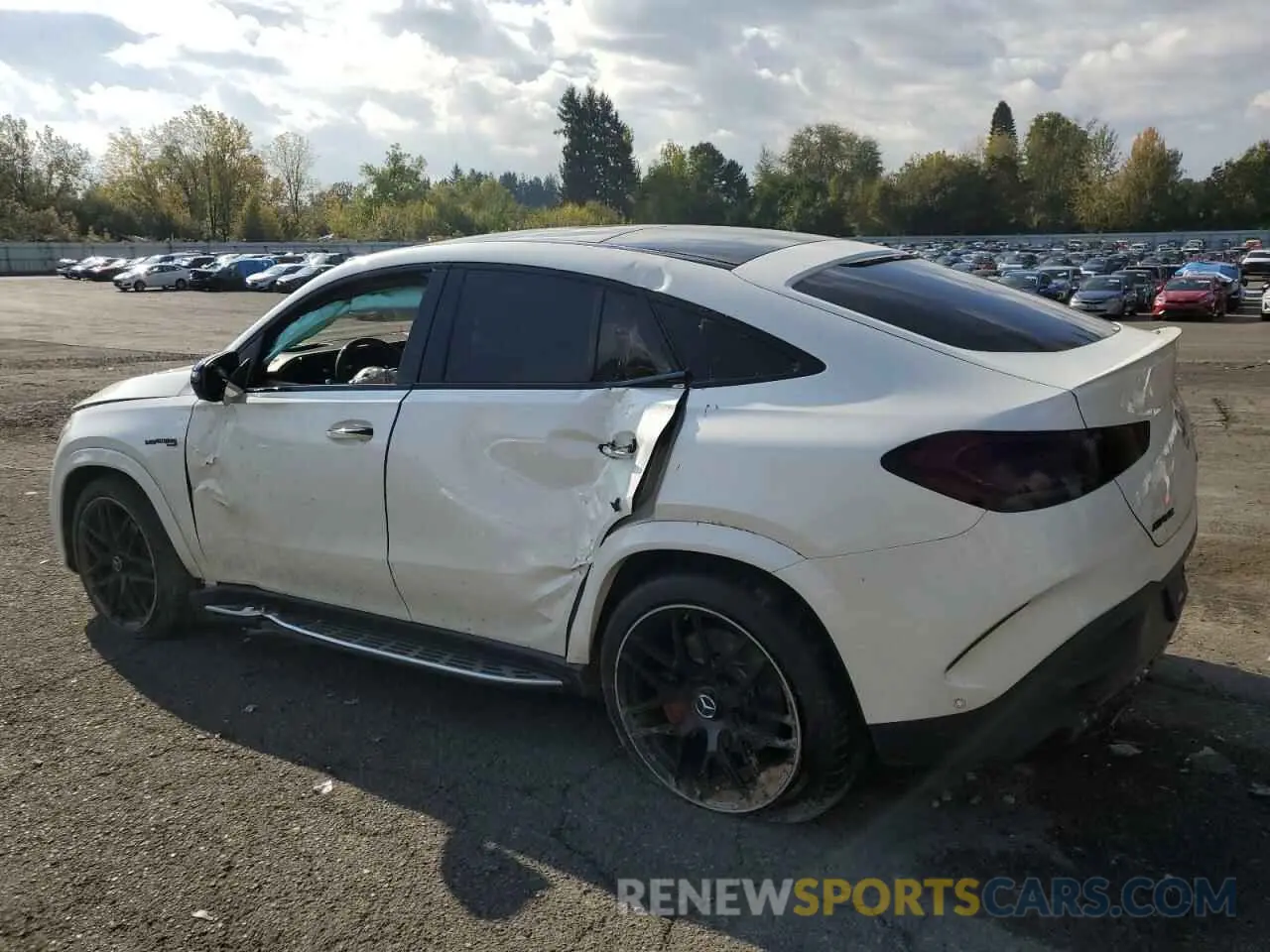 2 Photograph of a damaged car 4JGFD8KB9NA779942 MERCEDES-BENZ GLE-CLASS 2022