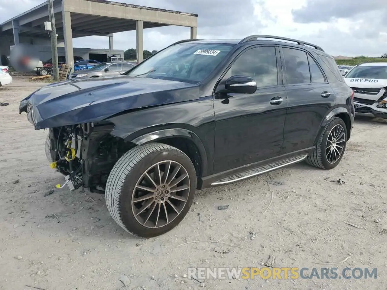 1 Photograph of a damaged car 4JGFB4JB7PA897135 MERCEDES-BENZ GLE-CLASS 2023