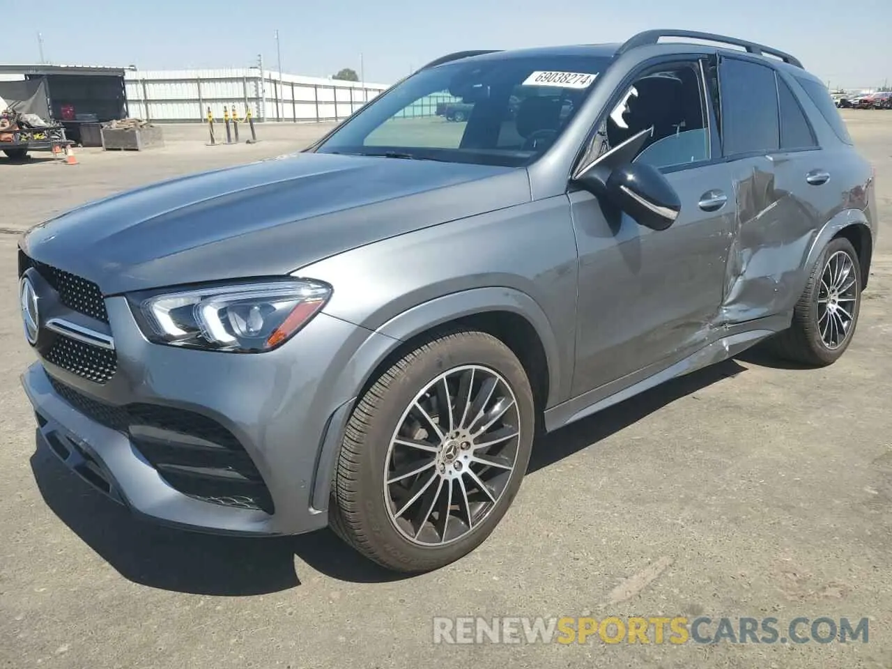 1 Photograph of a damaged car 4JGFB4JB8PA912628 MERCEDES-BENZ GLE-CLASS 2023