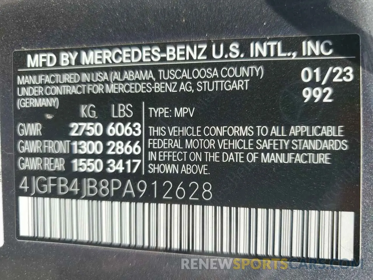 13 Photograph of a damaged car 4JGFB4JB8PA912628 MERCEDES-BENZ GLE-CLASS 2023