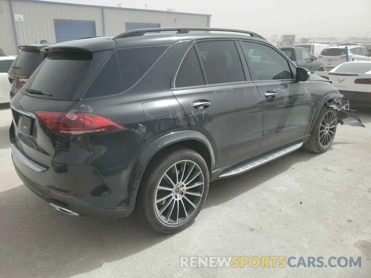 3 Photograph of a damaged car 4JGFB4JB9PA891837 MERCEDES-BENZ GLE-CLASS 2023