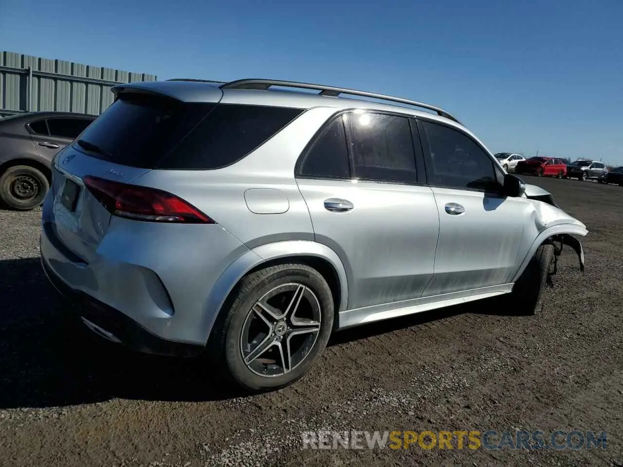 3 Photograph of a damaged car 4JGFB5KB5PA870052 MERCEDES-BENZ GLE-CLASS 2023