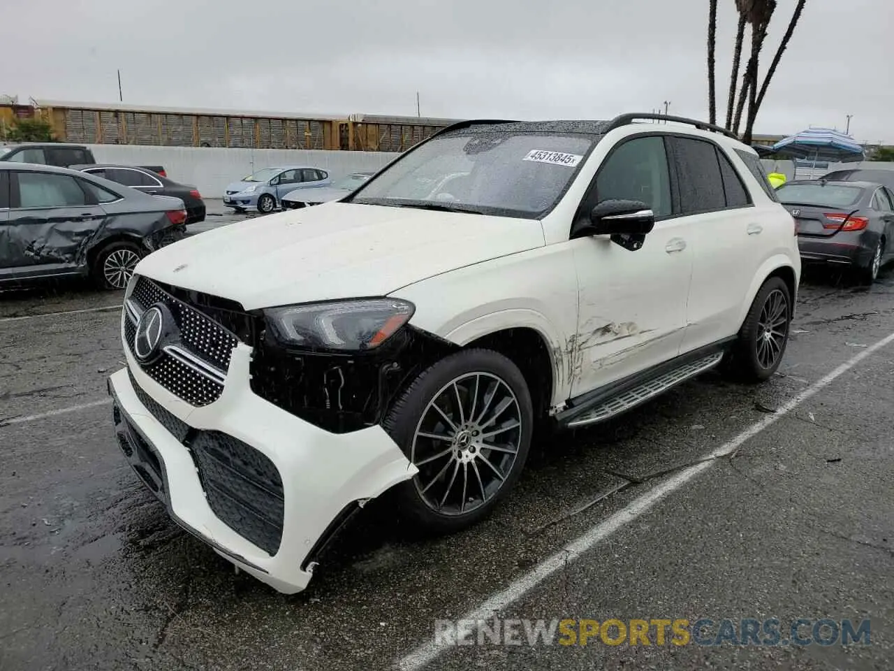 1 Photograph of a damaged car 4JGFB5KB8PA919244 MERCEDES-BENZ GLE-CLASS 2023