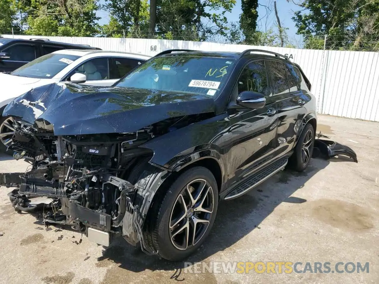 1 Photograph of a damaged car 4JGFB6BB1PA876629 MERCEDES-BENZ GLE-CLASS 2023