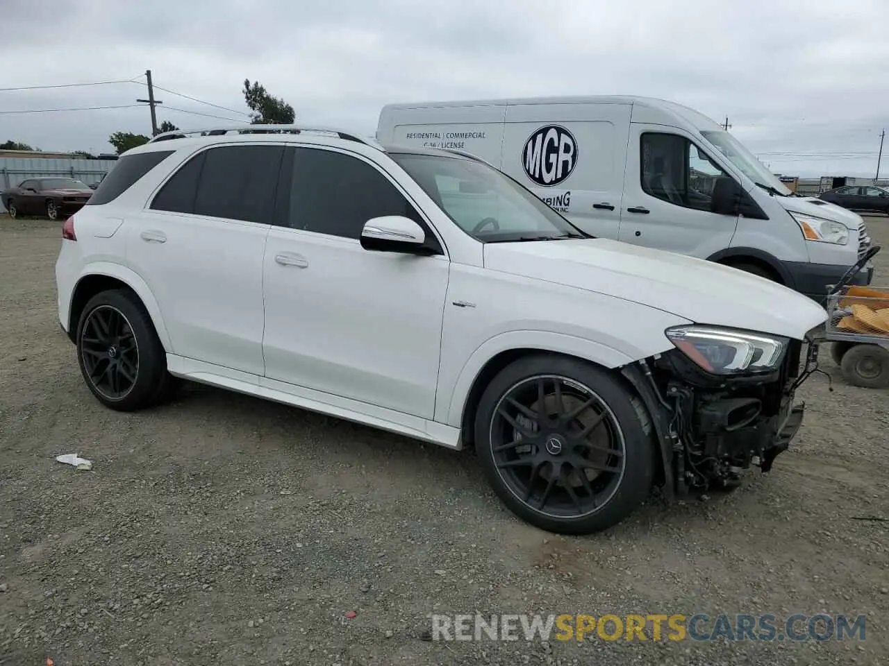 4 Photograph of a damaged car 4JGFB6BB6PA925260 MERCEDES-BENZ GLE-CLASS 2023