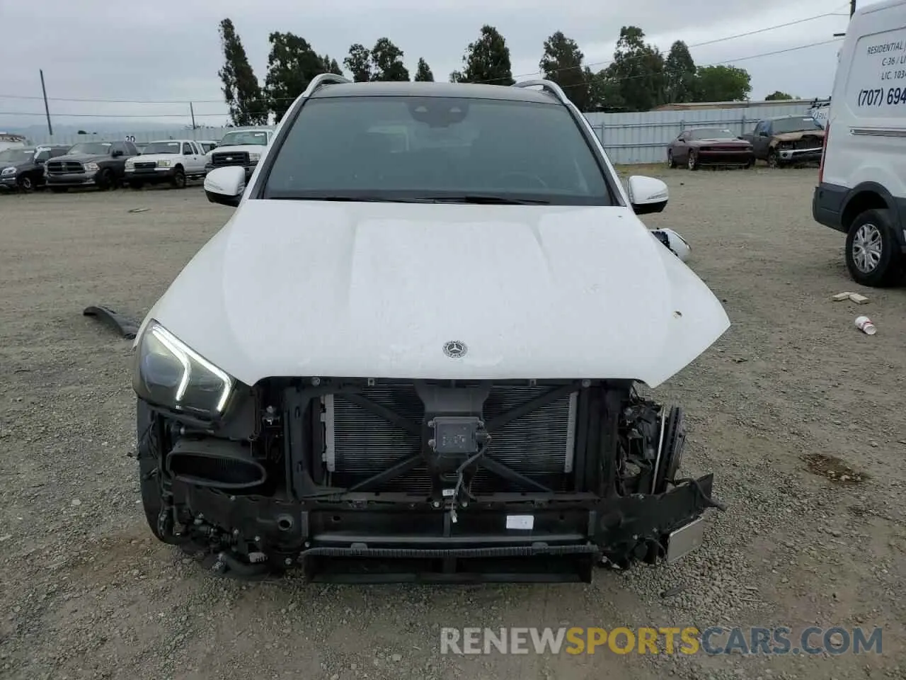 5 Photograph of a damaged car 4JGFB6BB6PA925260 MERCEDES-BENZ GLE-CLASS 2023