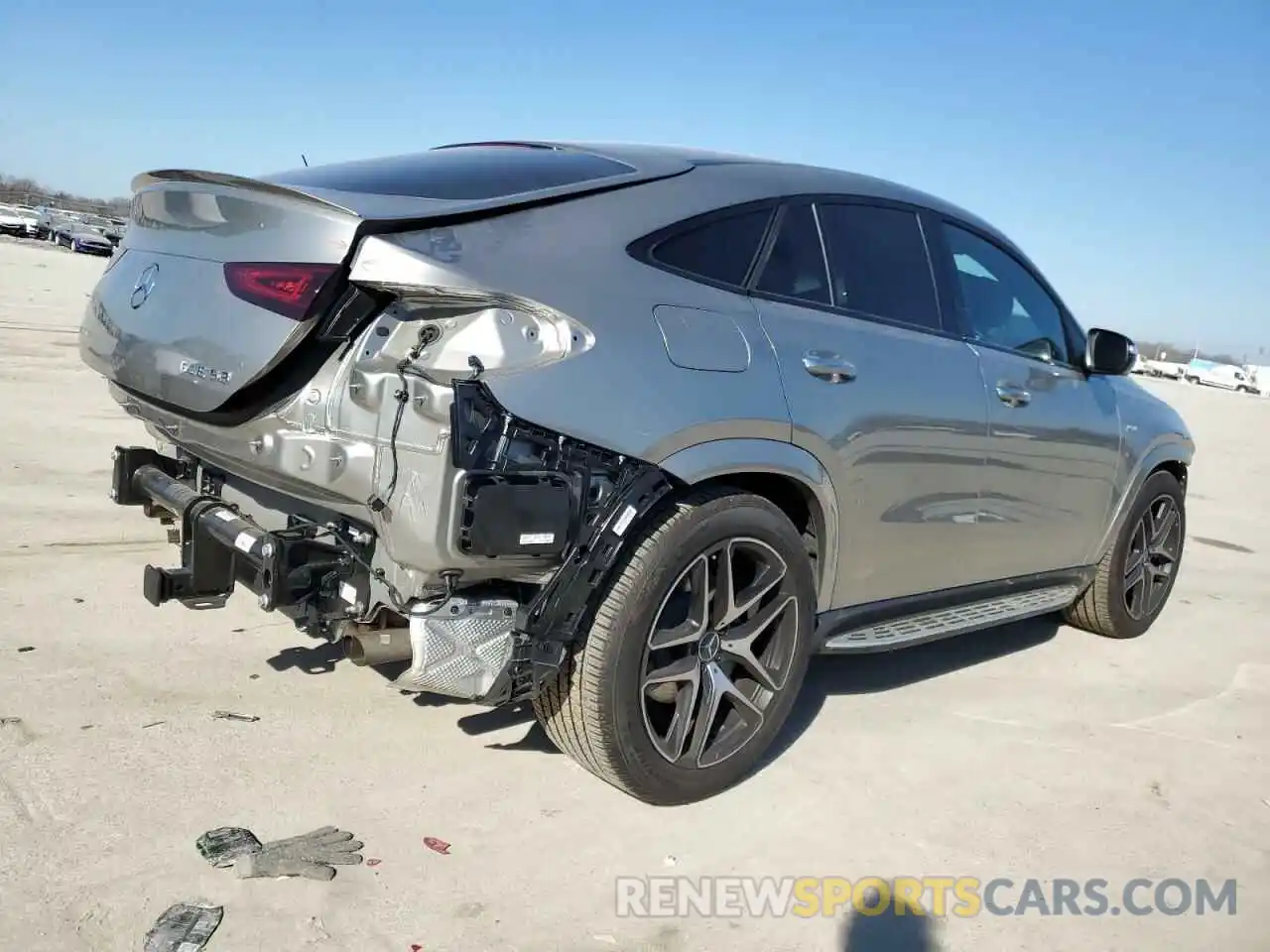 3 Photograph of a damaged car 4JGFD6BB0PA878883 MERCEDES-BENZ GLE-CLASS 2023