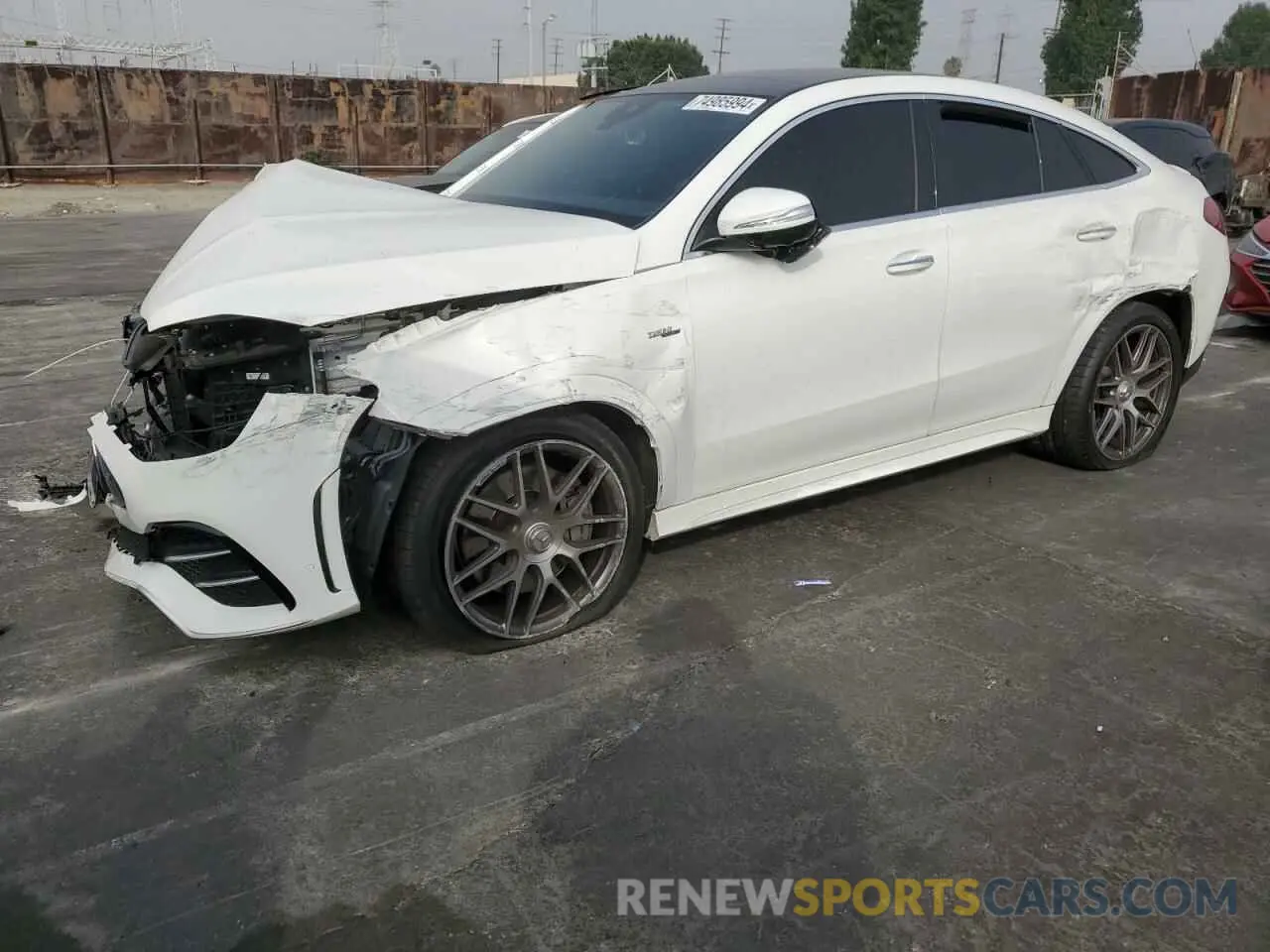 1 Photograph of a damaged car 4JGFD6BBXPA878597 MERCEDES-BENZ GLE-CLASS 2023