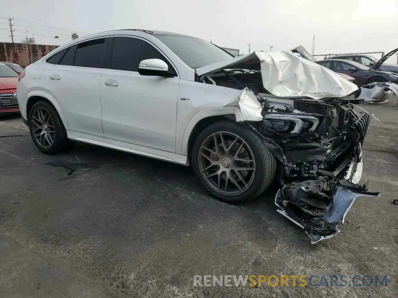 4 Photograph of a damaged car 4JGFD6BBXPA878597 MERCEDES-BENZ GLE-CLASS 2023