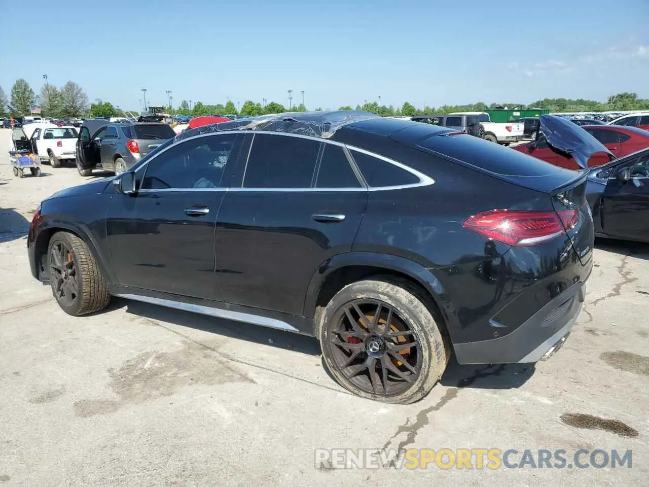 2 Photograph of a damaged car 4JGFD8KB0PA959149 MERCEDES-BENZ GLE-CLASS 2023
