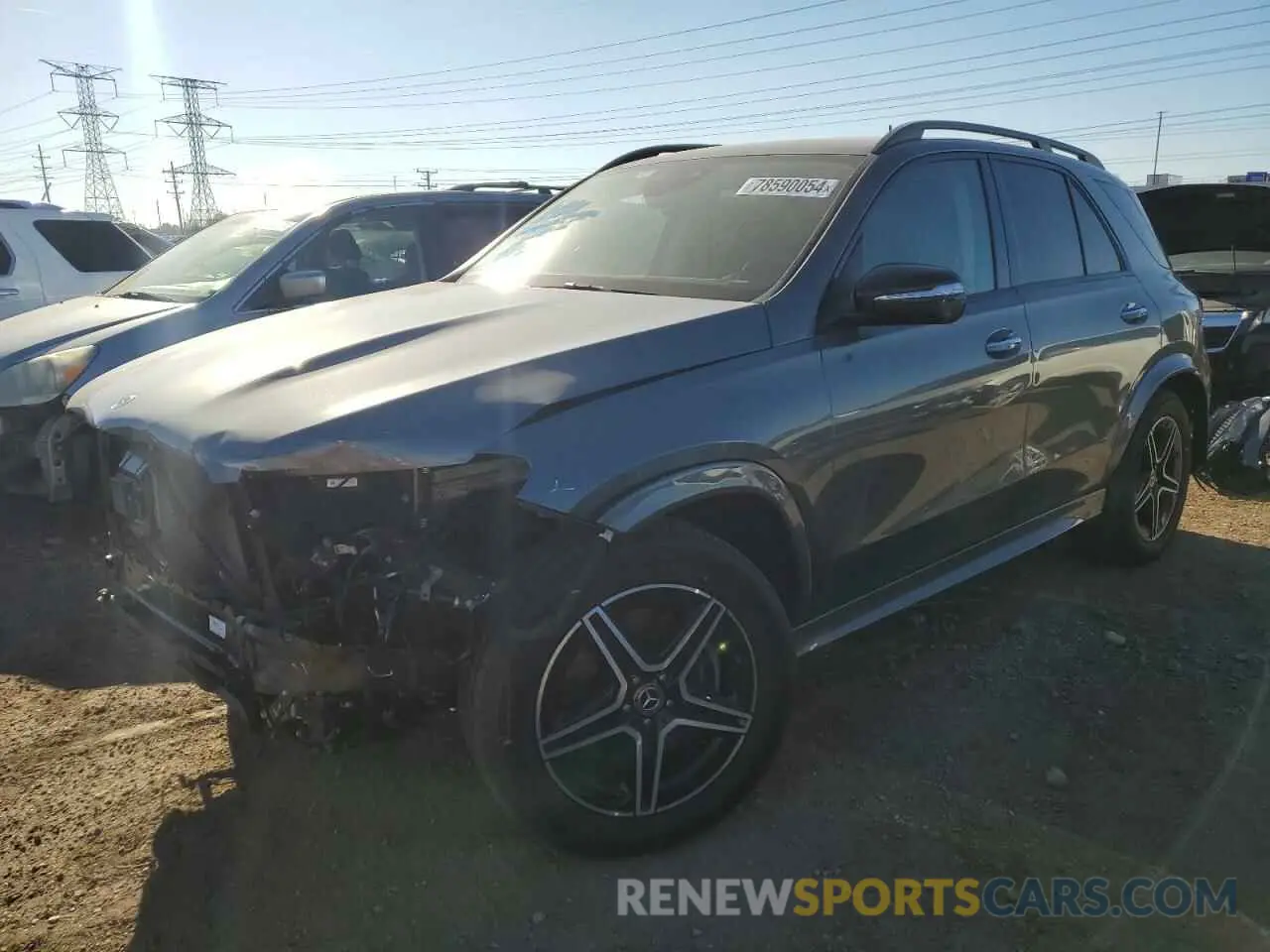 1 Photograph of a damaged car 4JGFB4FB9RA969934 MERCEDES-BENZ GLE-CLASS 2024