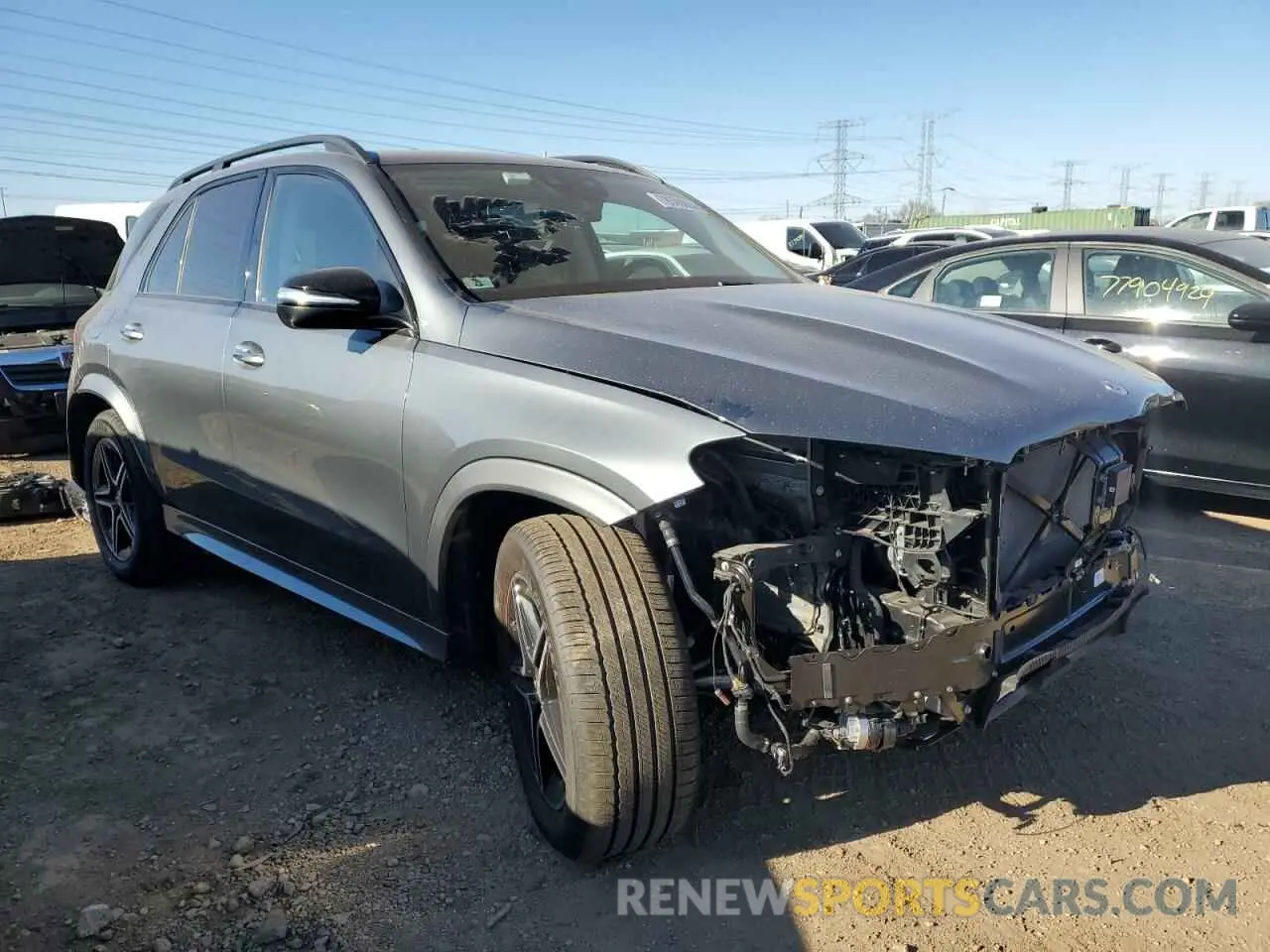 4 Photograph of a damaged car 4JGFB4FB9RA969934 MERCEDES-BENZ GLE-CLASS 2024