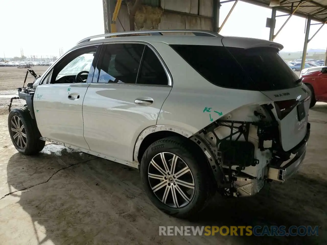 2 Photograph of a damaged car 4JGFB4FB9RB042510 MERCEDES-BENZ GLE-CLASS 2024