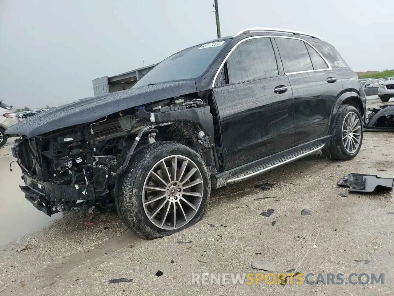 1 Photograph of a damaged car 4JGFB5KB3RB227115 MERCEDES-BENZ GLE-CLASS 2024