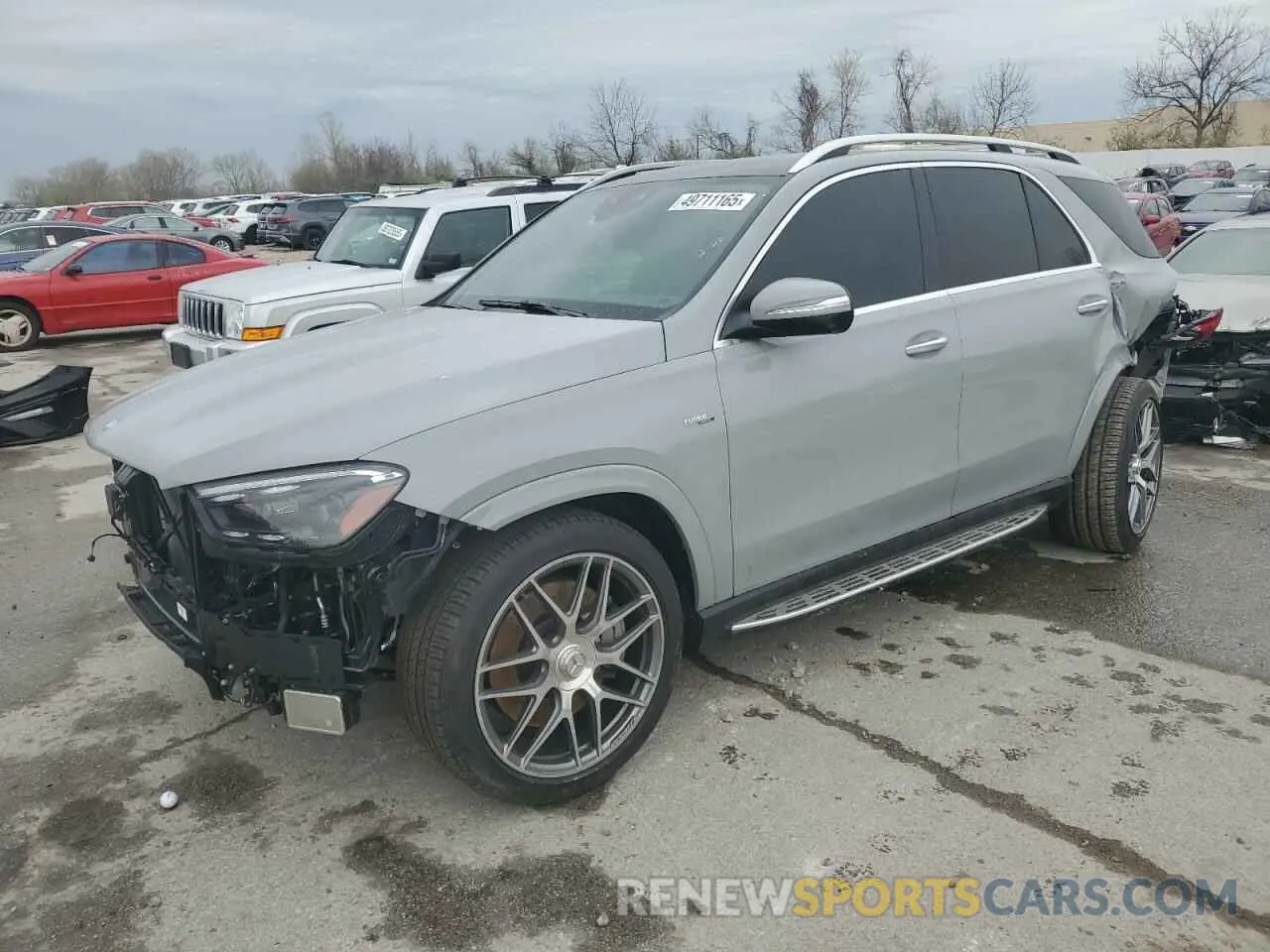 1 Photograph of a damaged car 4JGFB6BB0RB235047 MERCEDES-BENZ GLE-CLASS 2024